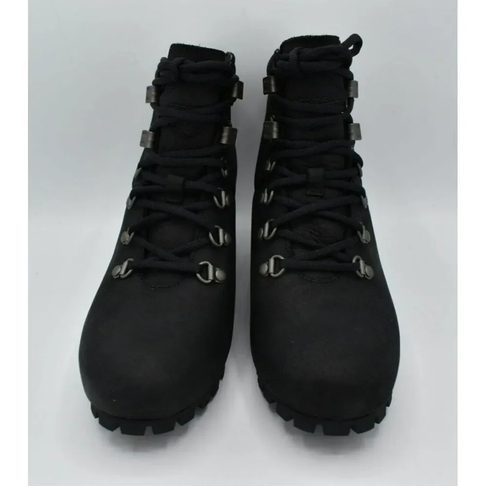 Merrell Womens‎ Size 7.5 Tremblant Wilderness Black Wedge Ankle Boots Shoes